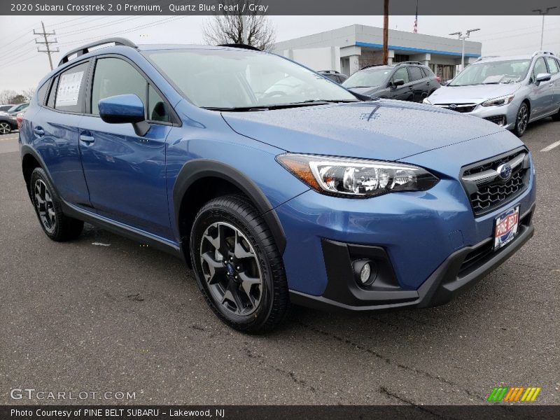 Quartz Blue Pearl / Gray 2020 Subaru Crosstrek 2.0 Premium