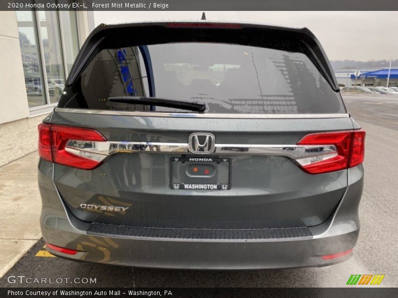 Forest Mist Metallic / Beige 2020 Honda Odyssey EX-L
