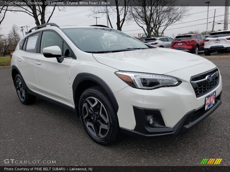 Crystal White Pearl / Black 2020 Subaru Crosstrek 2.0 Limited