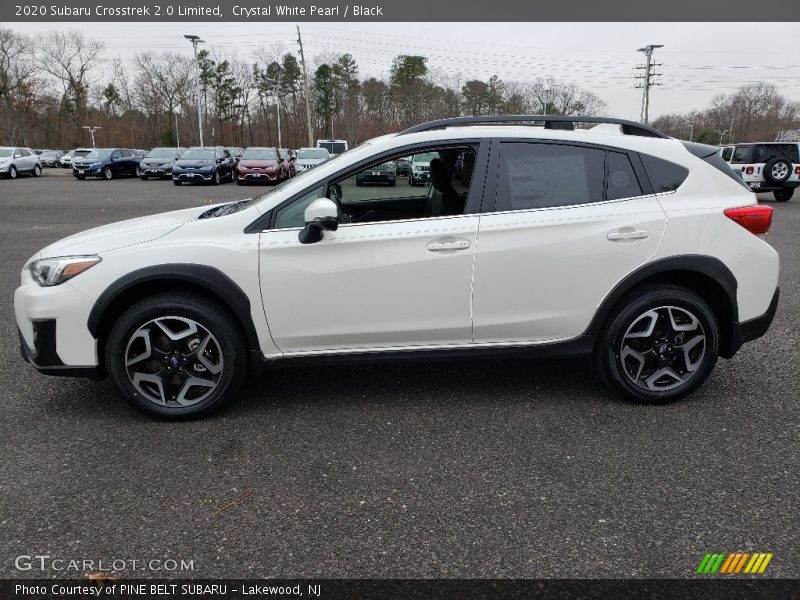 Crystal White Pearl / Black 2020 Subaru Crosstrek 2.0 Limited