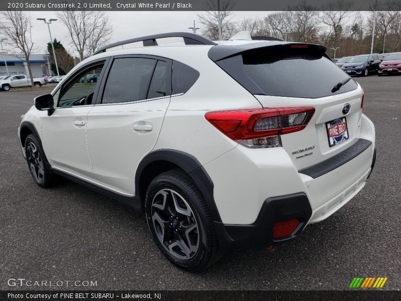 Crystal White Pearl / Black 2020 Subaru Crosstrek 2.0 Limited