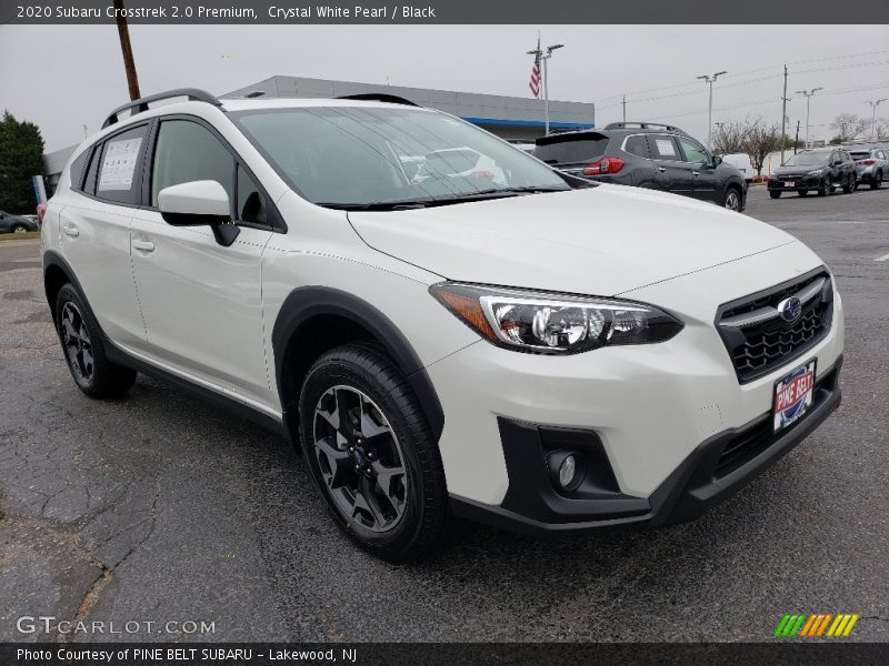 Crystal White Pearl / Black 2020 Subaru Crosstrek 2.0 Premium