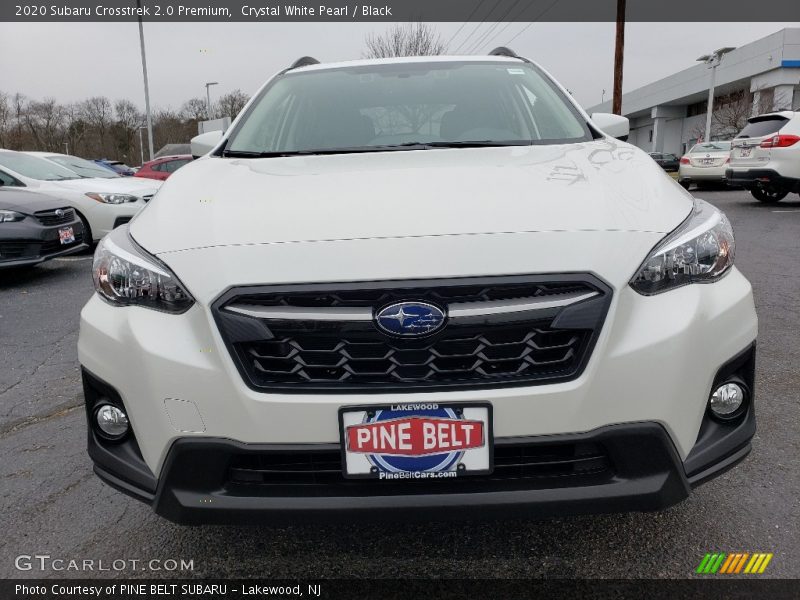 Crystal White Pearl / Black 2020 Subaru Crosstrek 2.0 Premium
