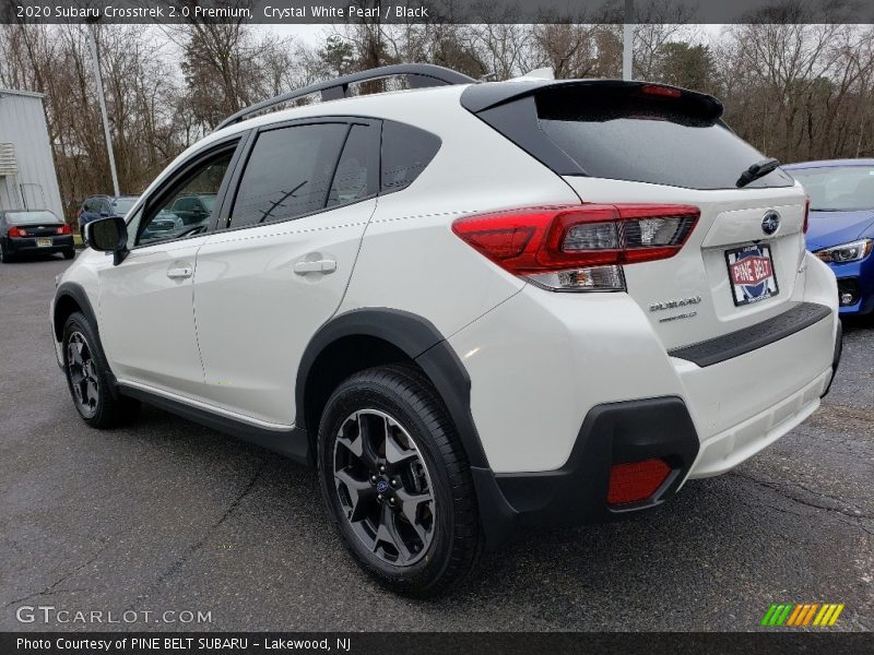 Crystal White Pearl / Black 2020 Subaru Crosstrek 2.0 Premium