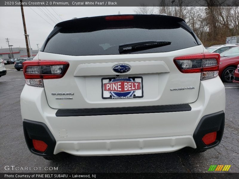 Crystal White Pearl / Black 2020 Subaru Crosstrek 2.0 Premium