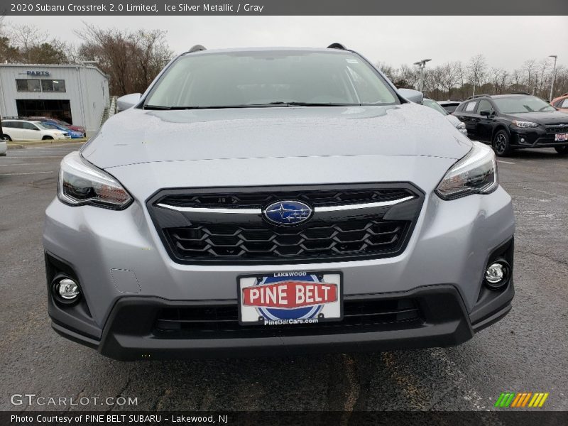 Ice Silver Metallic / Gray 2020 Subaru Crosstrek 2.0 Limited