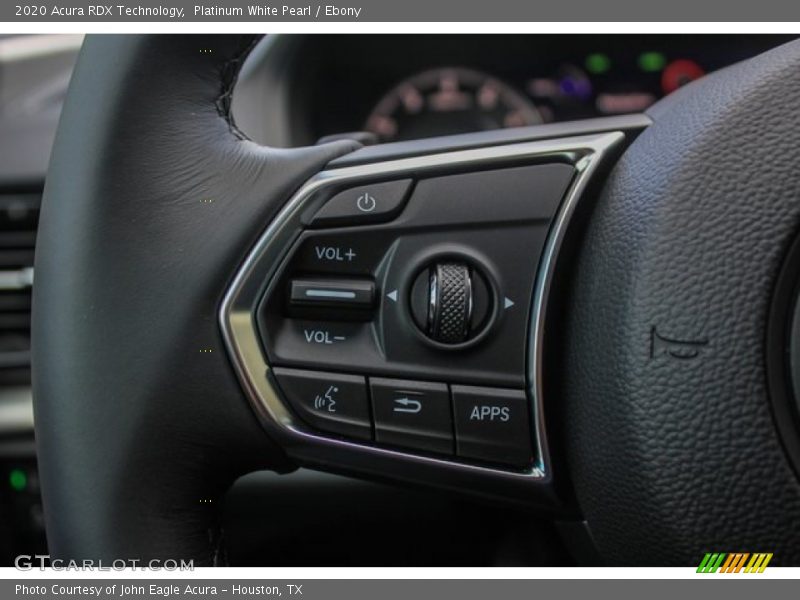 Platinum White Pearl / Ebony 2020 Acura RDX Technology