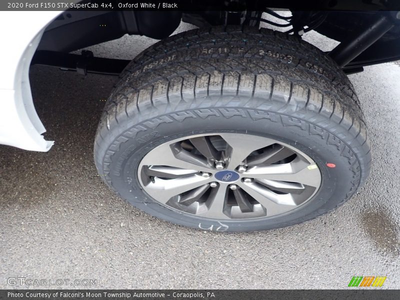 Oxford White / Black 2020 Ford F150 STX SuperCab 4x4