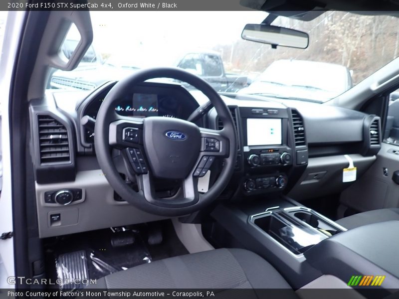 Oxford White / Black 2020 Ford F150 STX SuperCab 4x4