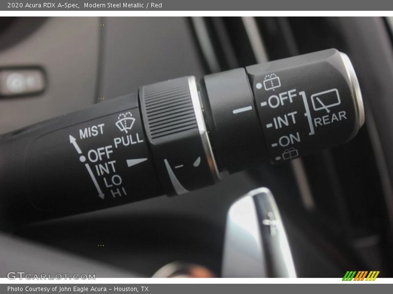 Controls of 2020 RDX A-Spec