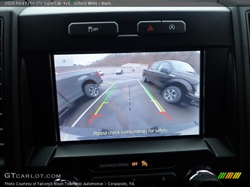 Oxford White / Black 2020 Ford F150 STX SuperCab 4x4