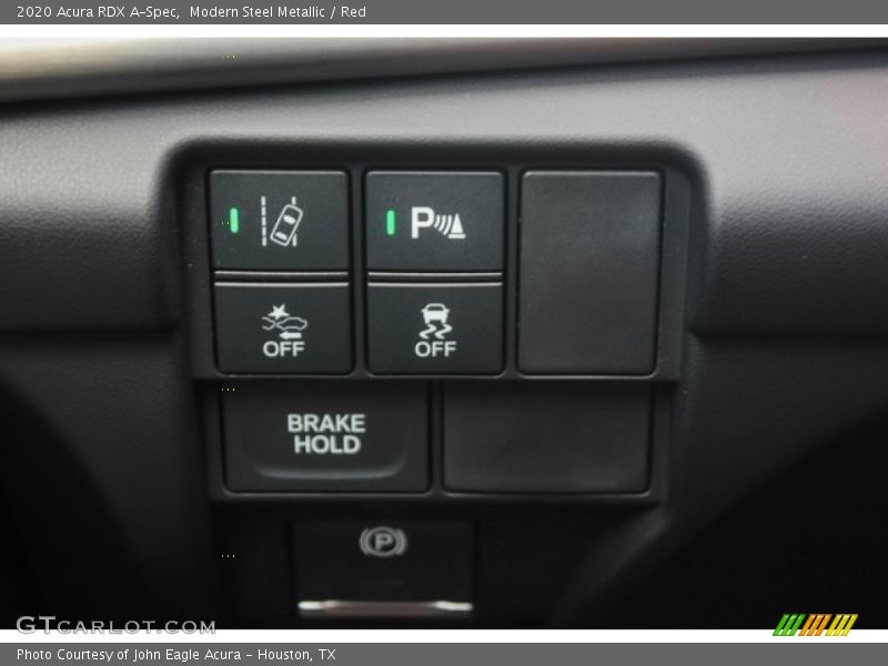 Controls of 2020 RDX A-Spec