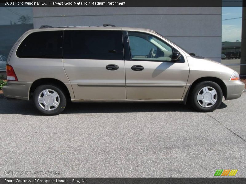 Harvest Gold Metallic / Medium Parchment 2001 Ford Windstar LX