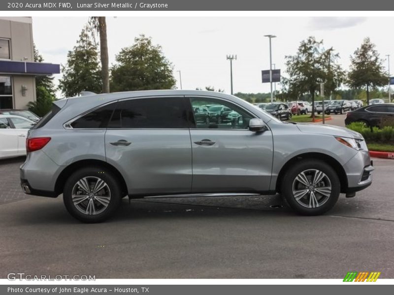 Lunar Silver Metallic / Graystone 2020 Acura MDX FWD