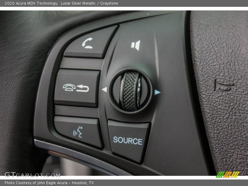 Lunar Silver Metallic / Graystone 2020 Acura MDX Technology