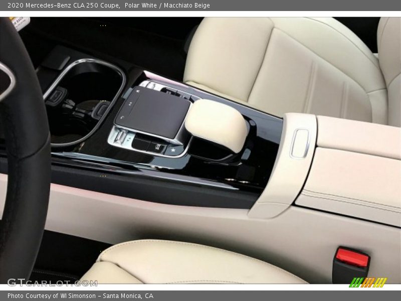 Polar White / Macchiato Beige 2020 Mercedes-Benz CLA 250 Coupe