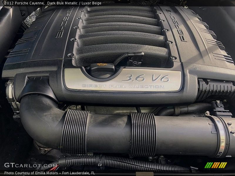  2012 Cayenne  Engine - 3.6 Liter DFI DOHC 24-Valve VVT V6