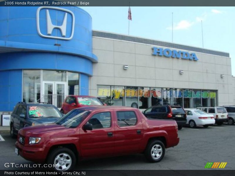 Redrock Pearl / Beige 2006 Honda Ridgeline RT