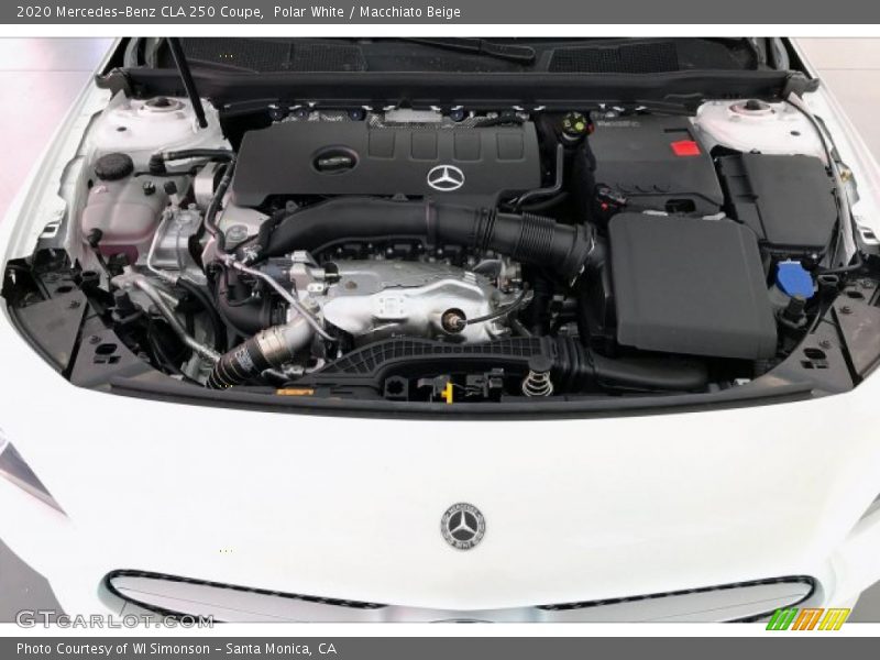 Polar White / Macchiato Beige 2020 Mercedes-Benz CLA 250 Coupe