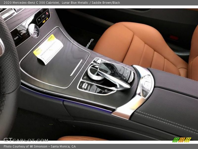 Controls of 2020 C 300 Cabriolet