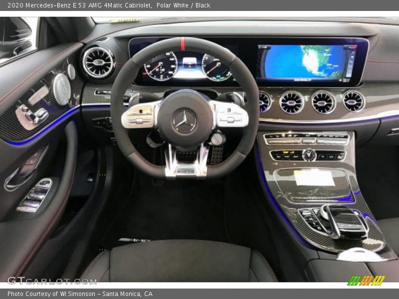Dashboard of 2020 E 53 AMG 4Matic Cabriolet