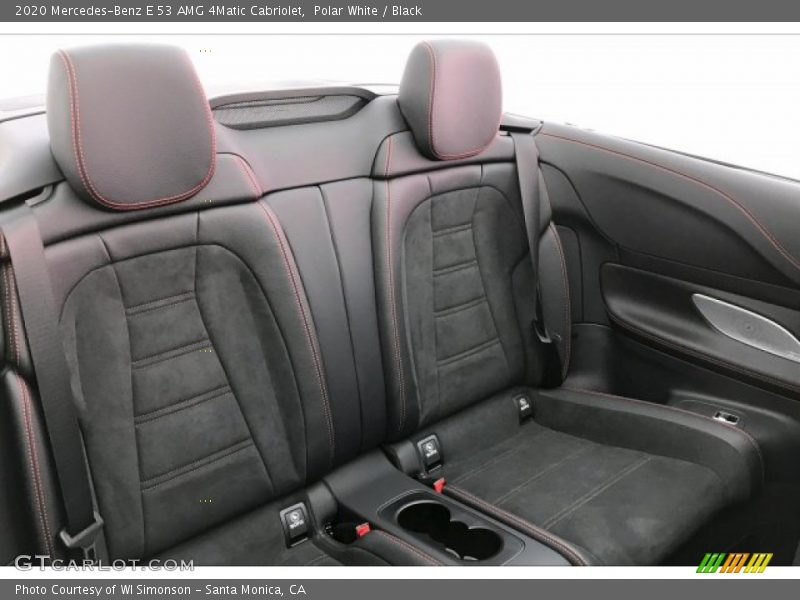 Rear Seat of 2020 E 53 AMG 4Matic Cabriolet