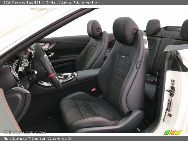  2020 E 53 AMG 4Matic Cabriolet Black Interior