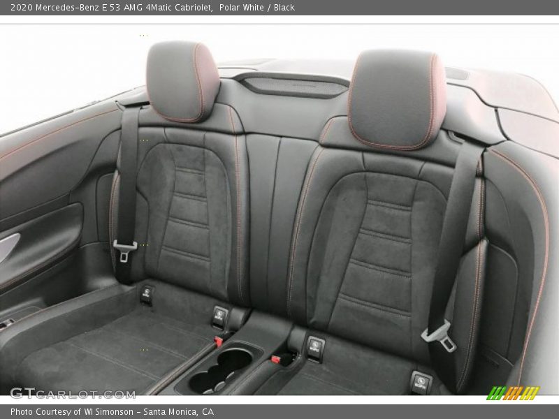 Rear Seat of 2020 E 53 AMG 4Matic Cabriolet