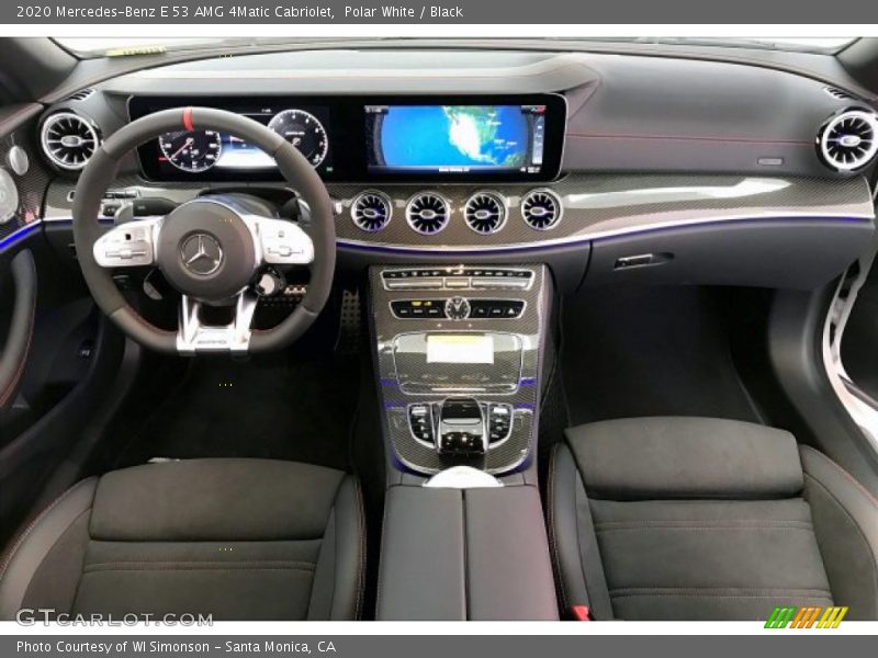 Dashboard of 2020 E 53 AMG 4Matic Cabriolet