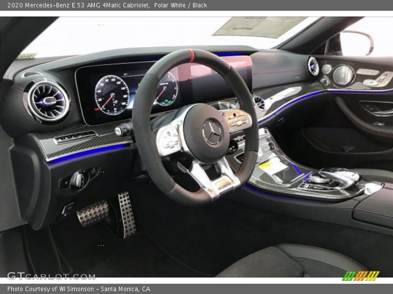 Polar White / Black 2020 Mercedes-Benz E 53 AMG 4Matic Cabriolet