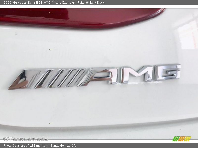 Polar White / Black 2020 Mercedes-Benz E 53 AMG 4Matic Cabriolet