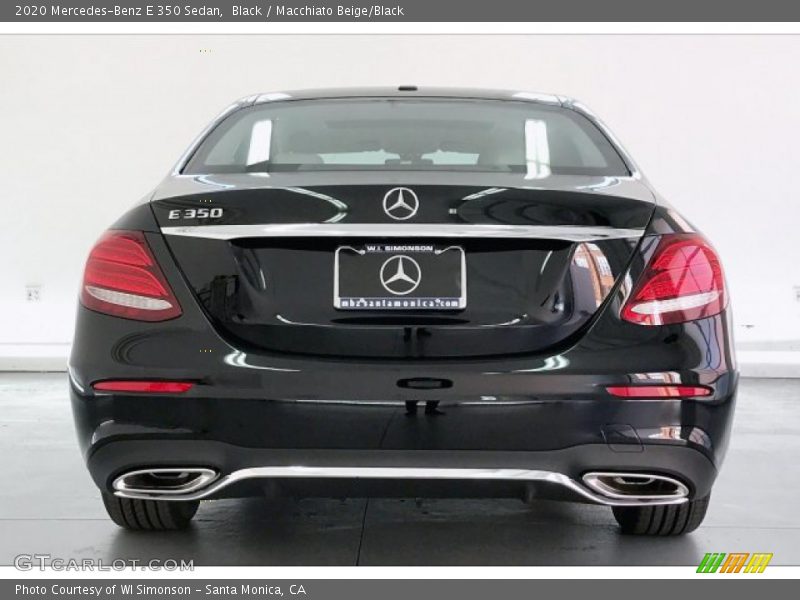 Black / Macchiato Beige/Black 2020 Mercedes-Benz E 350 Sedan
