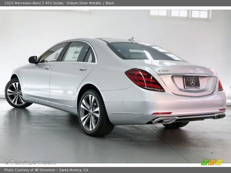 Iridium Silver Metallic / Black 2020 Mercedes-Benz S 450 Sedan