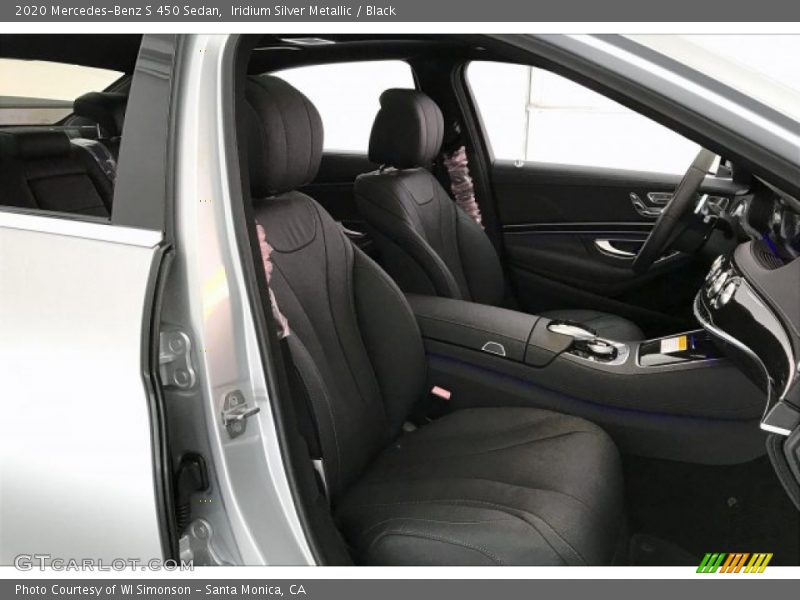 Iridium Silver Metallic / Black 2020 Mercedes-Benz S 450 Sedan