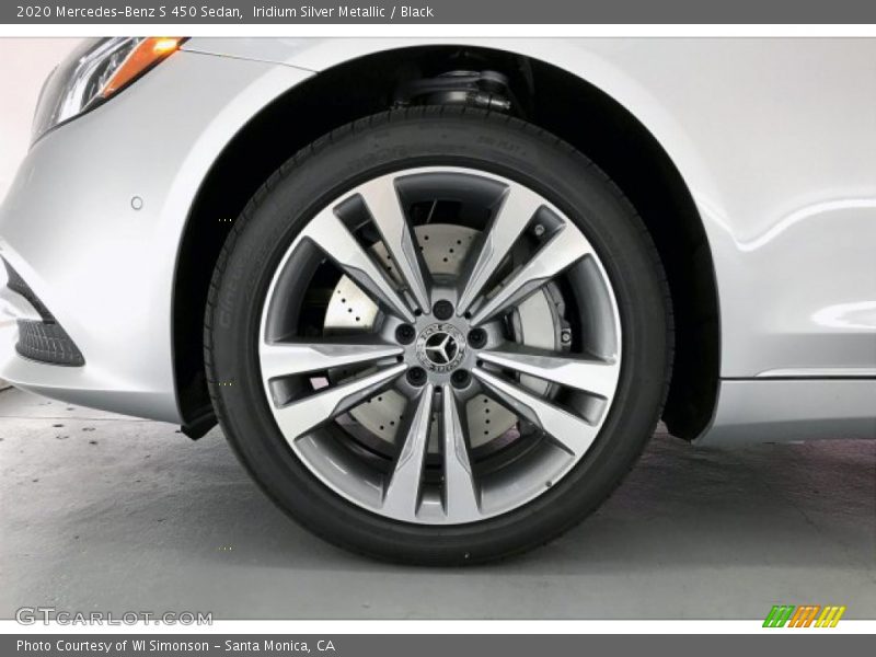 Iridium Silver Metallic / Black 2020 Mercedes-Benz S 450 Sedan