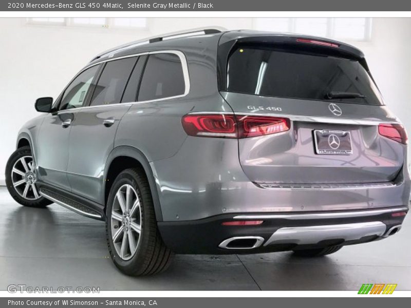 Selenite Gray Metallic / Black 2020 Mercedes-Benz GLS 450 4Matic