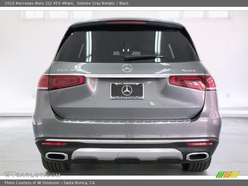 Selenite Gray Metallic / Black 2020 Mercedes-Benz GLS 450 4Matic