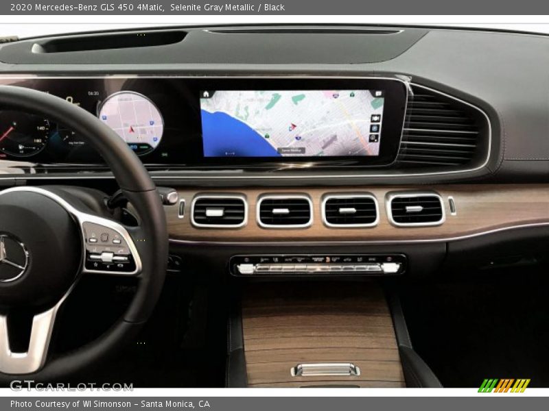 Selenite Gray Metallic / Black 2020 Mercedes-Benz GLS 450 4Matic