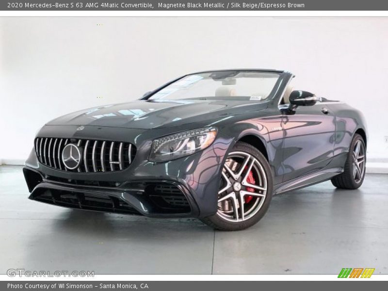 Front 3/4 View of 2020 S 63 AMG 4Matic Convertible
