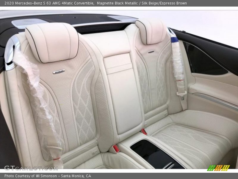 Rear Seat of 2020 S 63 AMG 4Matic Convertible