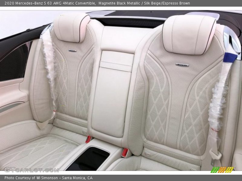 Rear Seat of 2020 S 63 AMG 4Matic Convertible