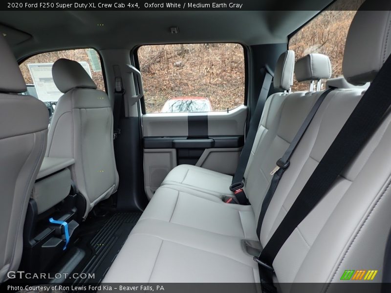 Rear Seat of 2020 F250 Super Duty XL Crew Cab 4x4