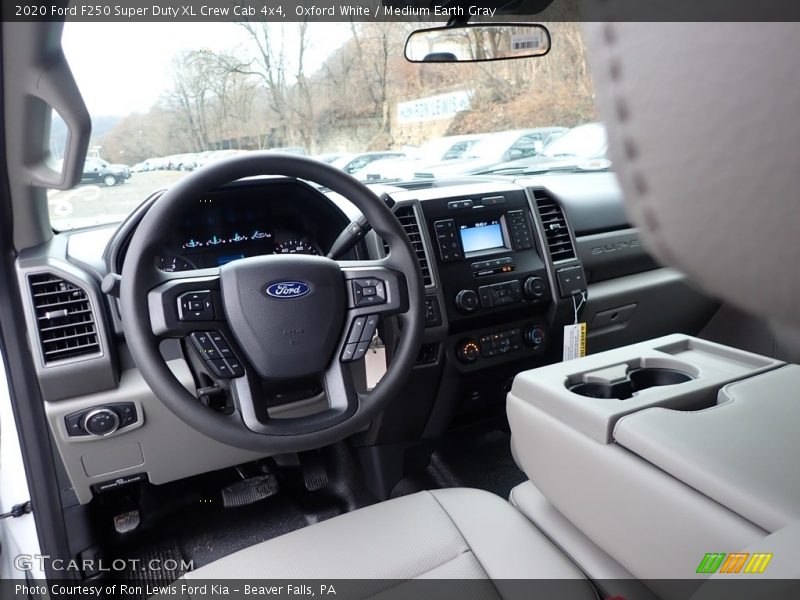 Front Seat of 2020 F250 Super Duty XL Crew Cab 4x4