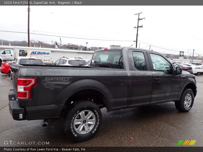 Magnetic / Black 2020 Ford F150 XL SuperCab 4x4