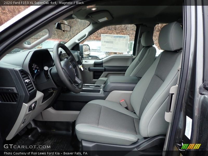 Front Seat of 2020 F150 XL SuperCab 4x4