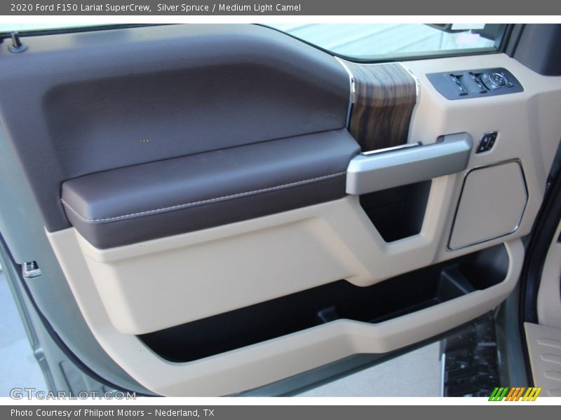 Silver Spruce / Medium Light Camel 2020 Ford F150 Lariat SuperCrew