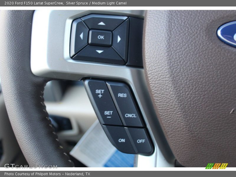 Silver Spruce / Medium Light Camel 2020 Ford F150 Lariat SuperCrew