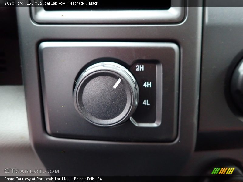 Controls of 2020 F150 XL SuperCab 4x4