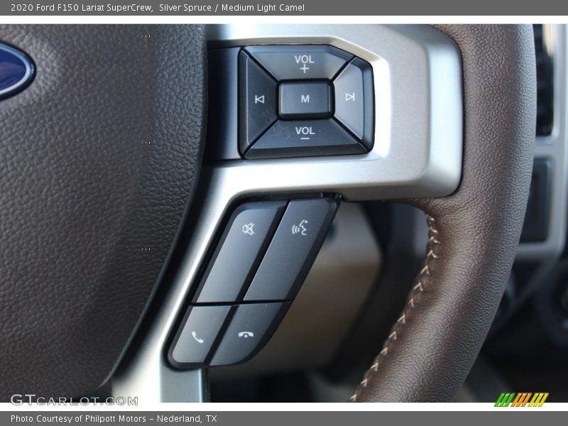 Silver Spruce / Medium Light Camel 2020 Ford F150 Lariat SuperCrew