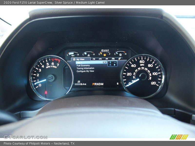 Silver Spruce / Medium Light Camel 2020 Ford F150 Lariat SuperCrew